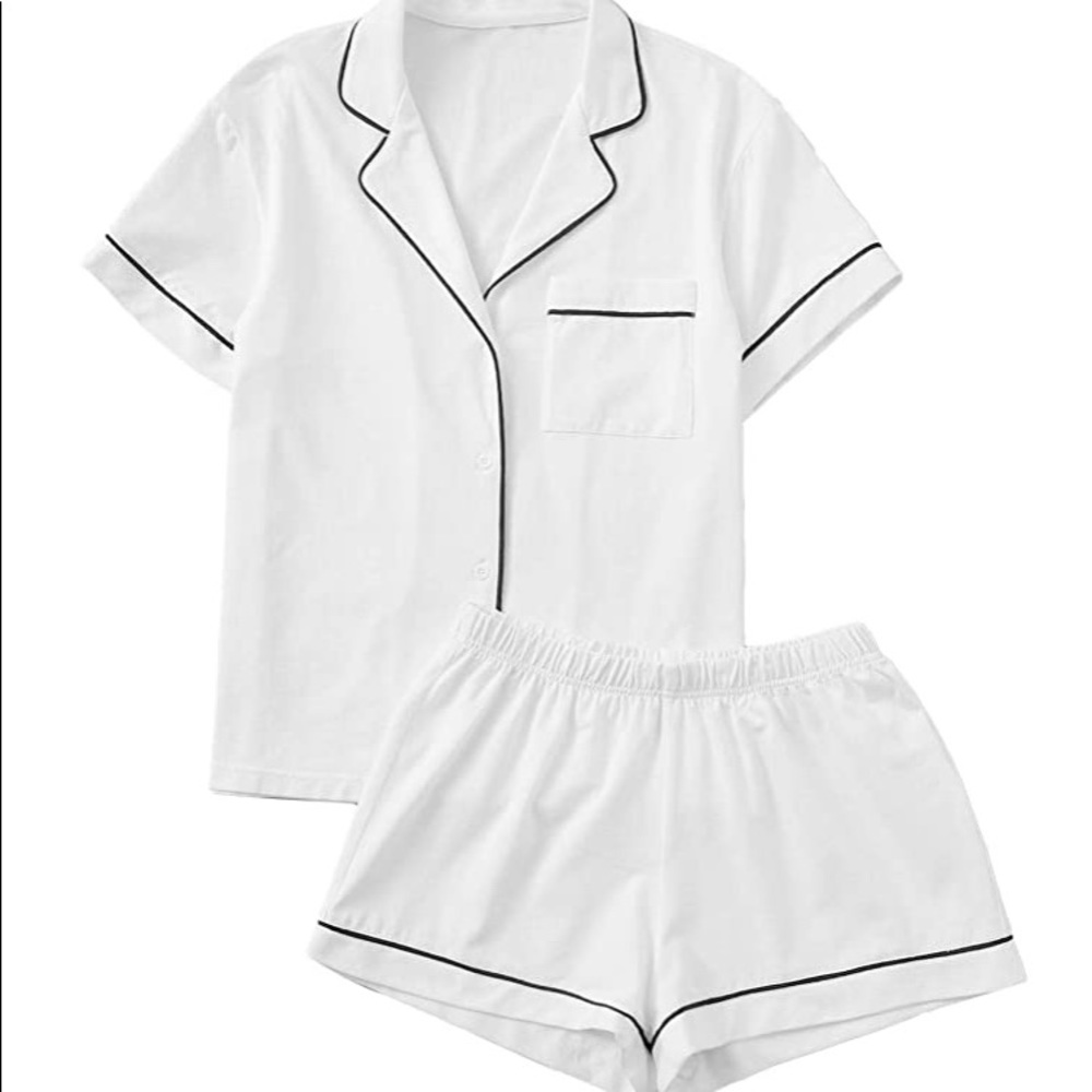 White pj set- never been worn!